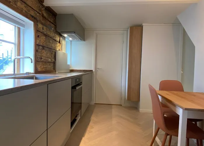 Entire Renovated From 1780 With Kitchen, Bath, Bedroom, And Living In Skuteviken Apartament *