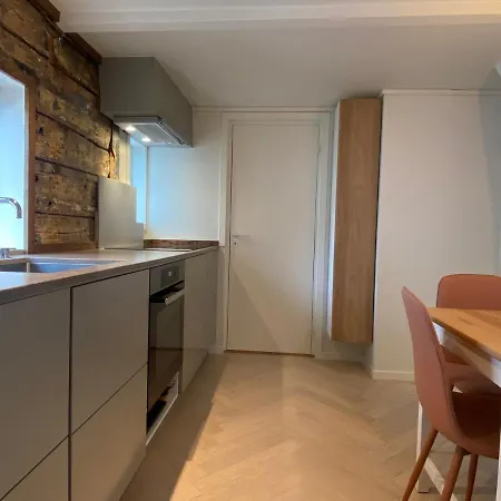 Entire Renovated From 1780 With Kitchen, Bath, Bedroom, And Living In Skuteviken Appartement *